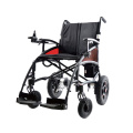 Fauteuil roulant électrique pliant automatique en aluminium extérieur